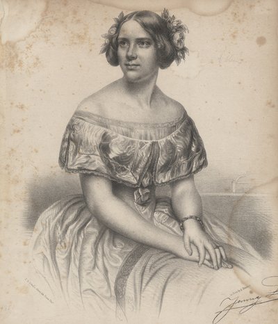 Jenny Lind, from Sheet Music for 